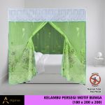 Print Bunga - Hijau