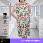Daster Baju Mandi Kimono Bahan Bermotif