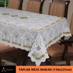 Taplak Meja Makan Persegi Panjang Motif Pilar (150x225)